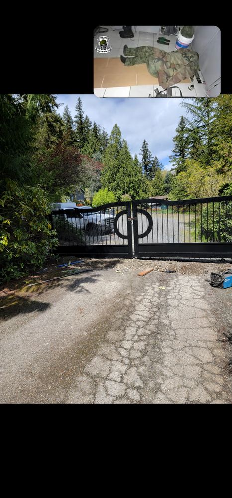 Gate for Custom Gates Welding, LLC. in Auburn, WA