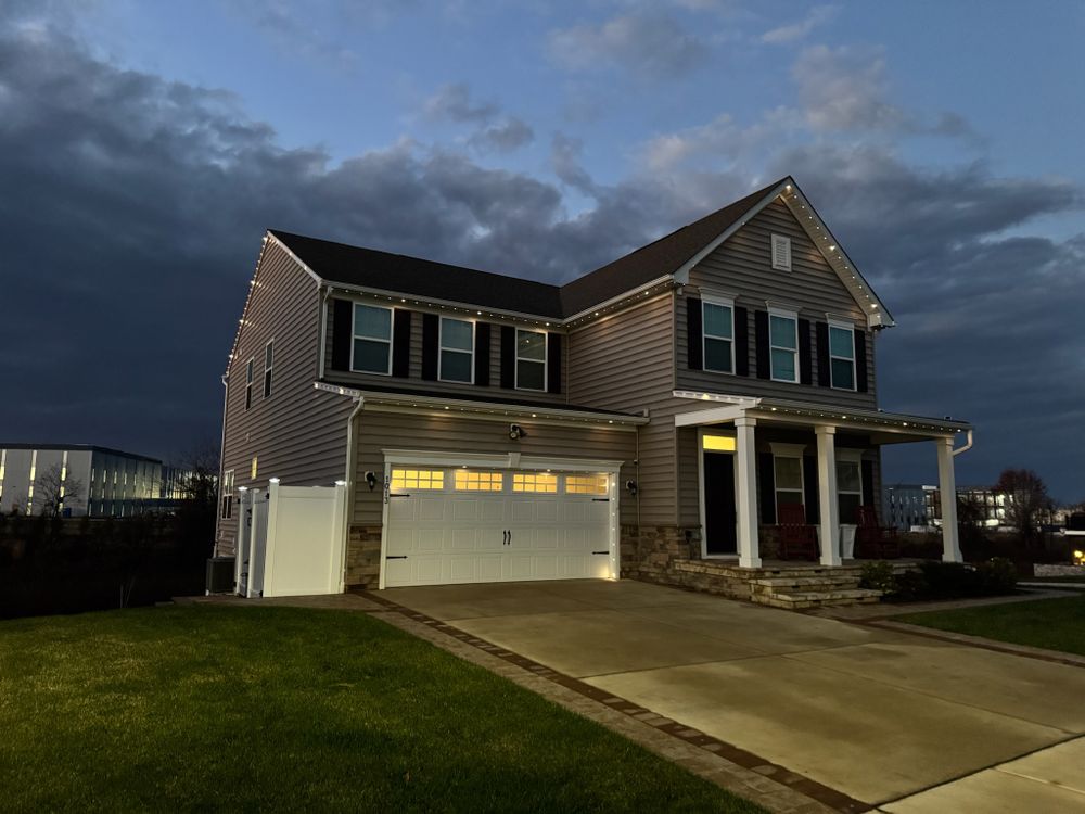 Permanent Lighting for Happy Holiday Christmas Lighting in Mullica Hill, NJ