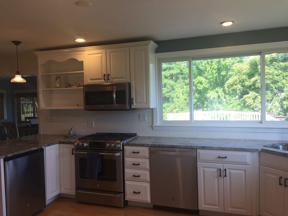 Kitchen Renovation for Clarke Building Company in West Newbury, MA