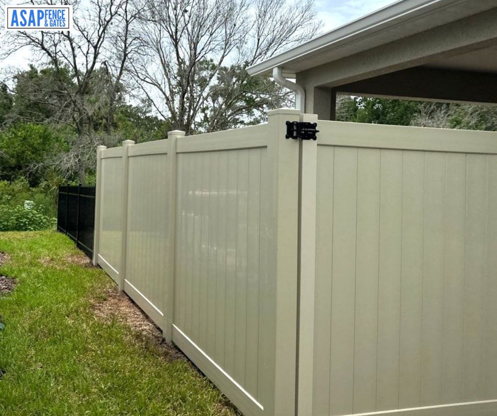 Vinyl Fence Options for ASAP Fence & Gates - Central, FL in Leesburg, FL