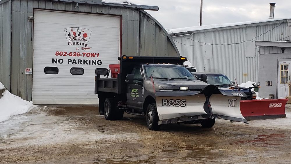 Snow Removal for Nick's Landscaping & Firewood in Sutton , VT