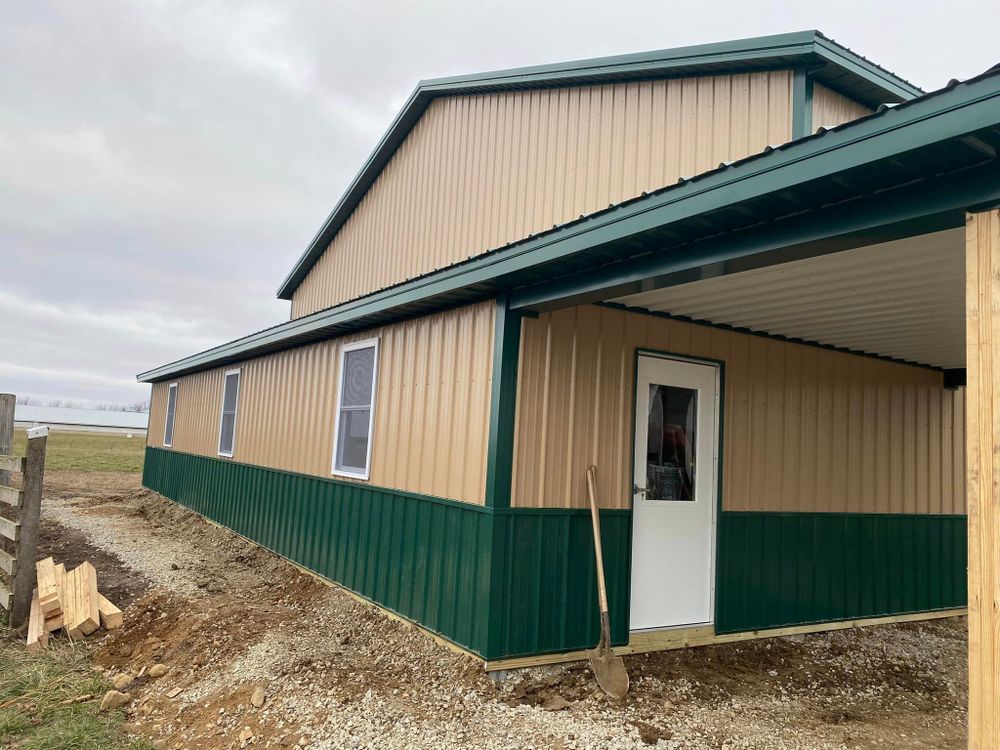 Our Barndominium construction service combines the rustic charm of a barn with the modern comforts of a home, creating a unique and efficient living space tailored to your needs. for Pioneer Construction in Cambridge City, IN