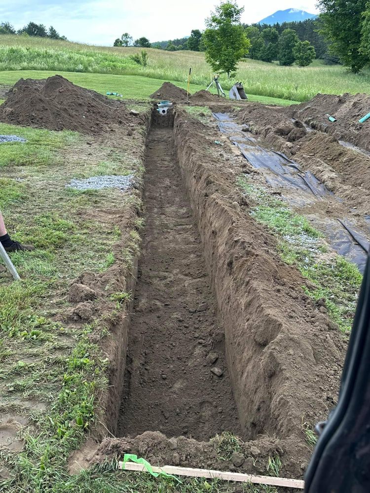 Excavating & Grading for Nick's Landscaping & Firewood in Sutton , VT