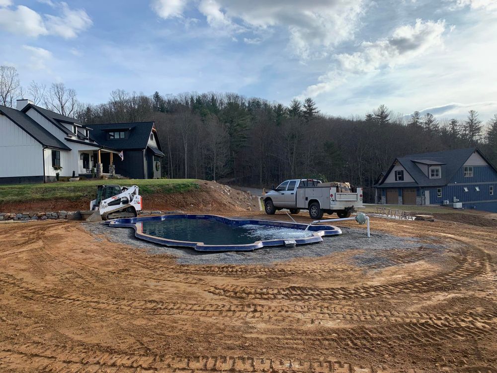 Land Clearing for Elias Grading and Hauling in Black Mountain, NC