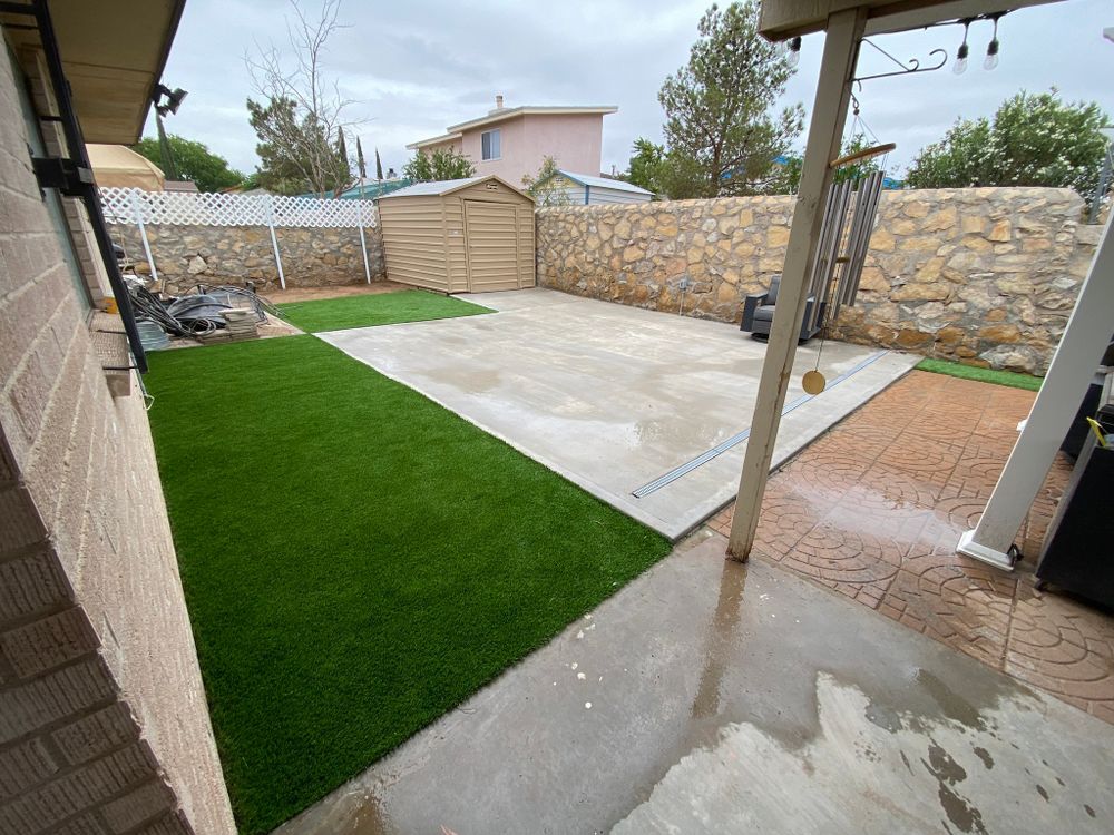 Exterior Renovations for Delatorre Construction in El Paso, TX