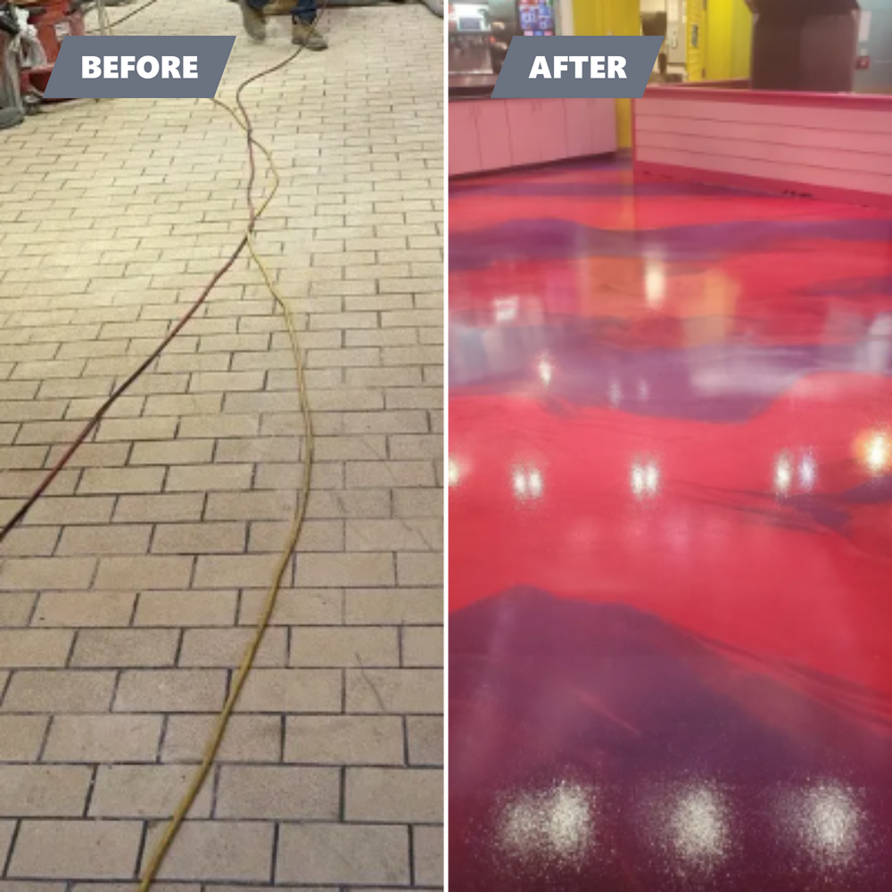 Before and After for Hotspray Industrial Coatings  in Orlando, FL