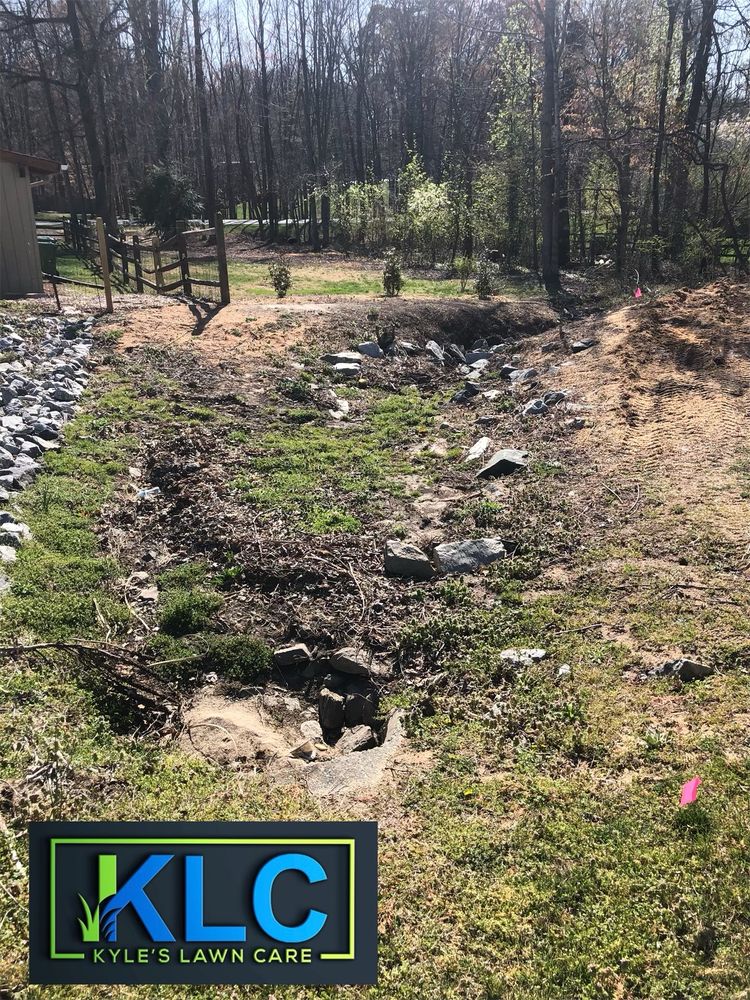 Drainage  for Kyle's Lawn Care in Kernersville, NC