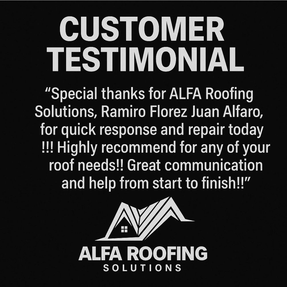 All Photos for ALFA Roofing Solutions in Tattnall County, GA