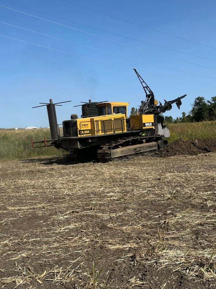 Excavating Company for Frey Drainage and Excavating in Farmersburg, IN