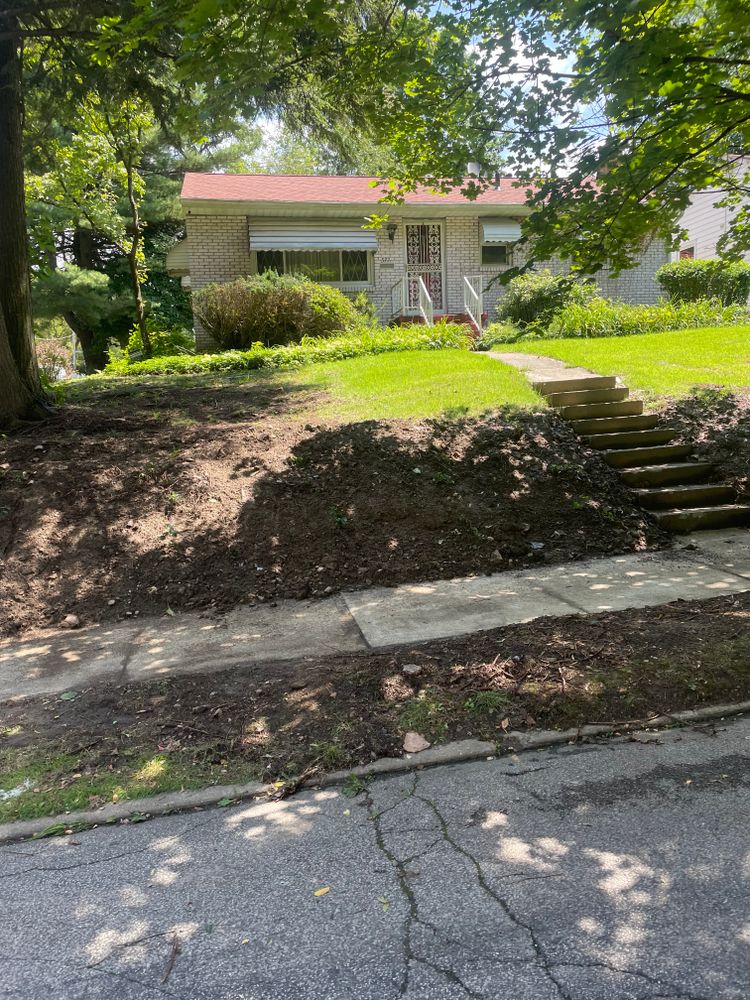 Natural Stone Hardscape for Youngstown Landscape and Design LLC in Canfield, OH