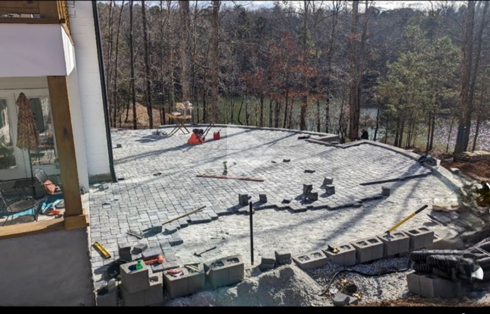 Grading for D&D Unlimited Landscaping in Hartwell, GA