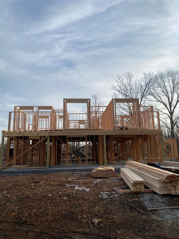 Our expert framing service ensures the structural integrity of your home, providing a solid foundation for any construction or remodeling project with precision, quality materials, and exceptional craftsmanship tailored to your needs. for Robbins Restorations in Bella Vista, AR