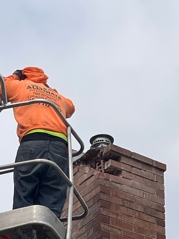 Our expert team provides comprehensive masonry chimney repairs near me, ensuring your chimney is safe, functional, and aesthetically pleasing. Trust us for reliable service that enhances the beauty of your home. for Alltimate Outdoor Services in Warren, MI