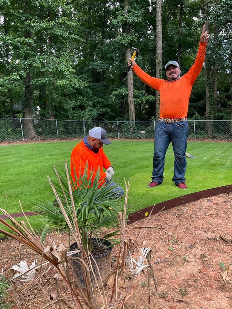 Fall Clean Up for Two Brothers Landscaping in Atlanta, Georgia