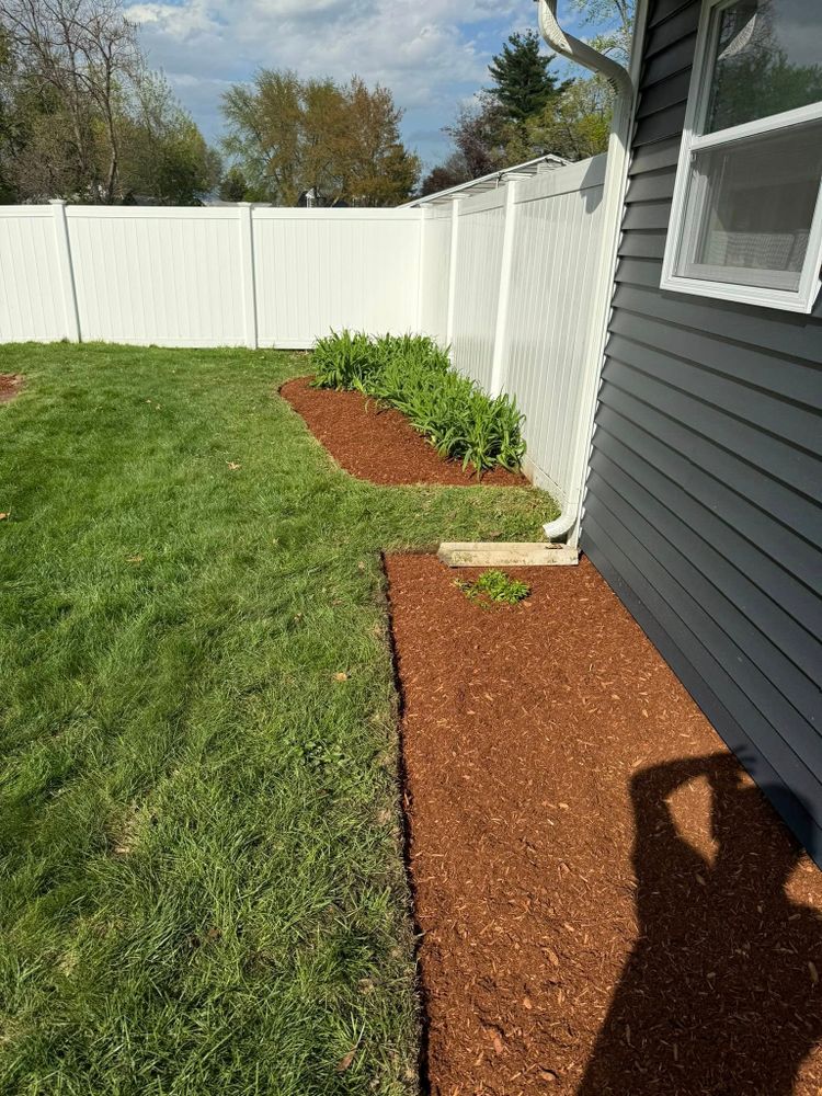 Mowing for Adams Landscaping in Springfield, MA