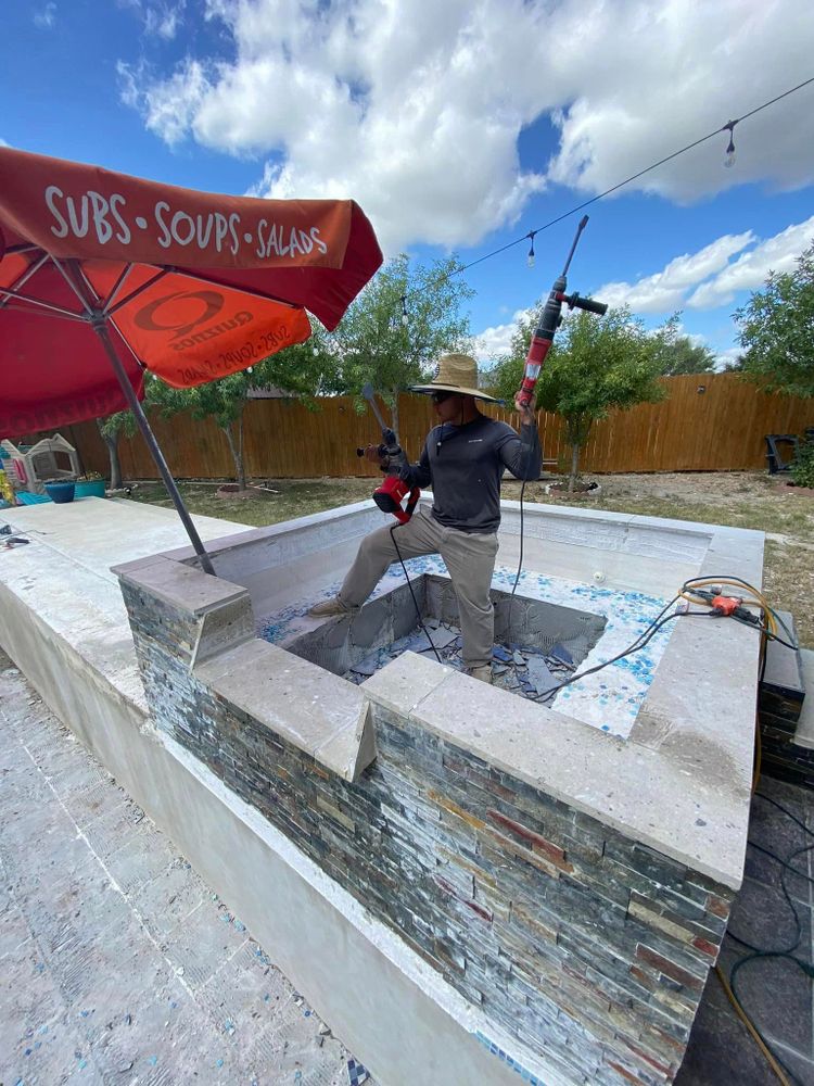 Elevate your backyard oasis with our Jacuzzi and Spa Design service. We specialize in creating luxurious, customized spa experiences to complement your pool construction for the ultimate relaxation retreat at home. for Pool Queen Services in Eagle Pass, TX