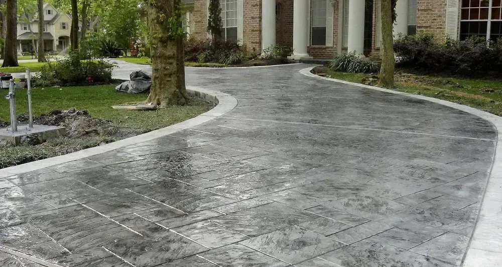   Concrete for Red Agave Landscape Build & Design in Houston, TX