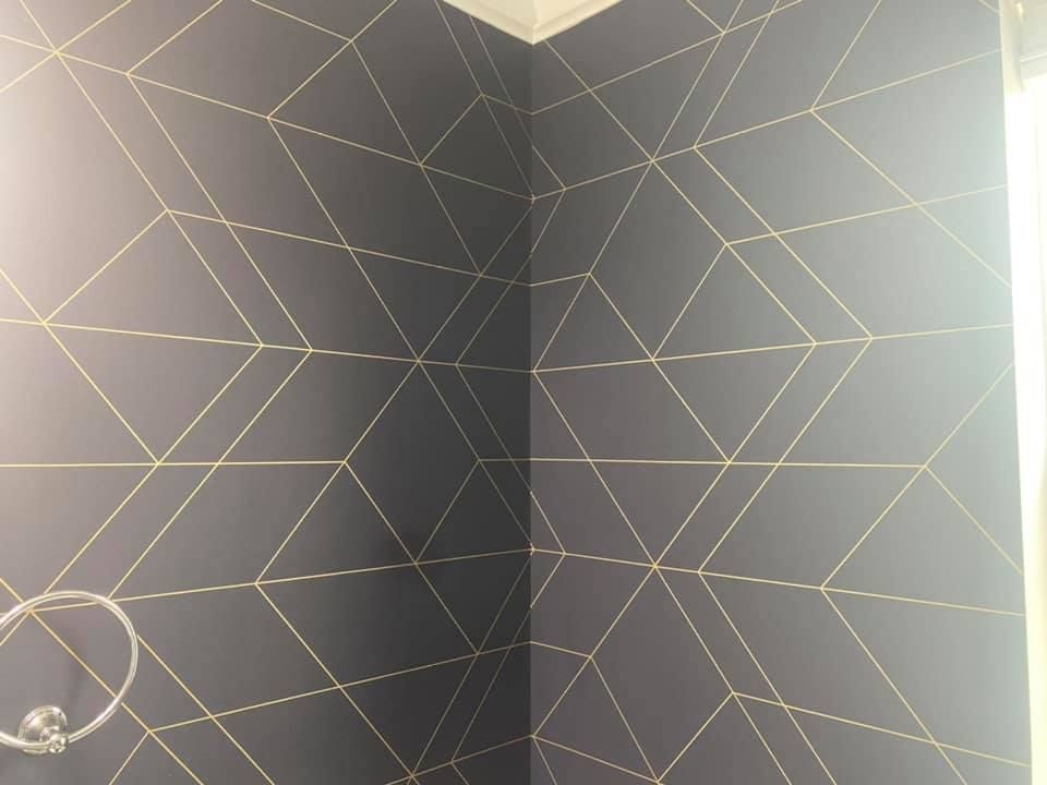 Interior Painting for Custom Wallcoverings in Stafford, Virginia