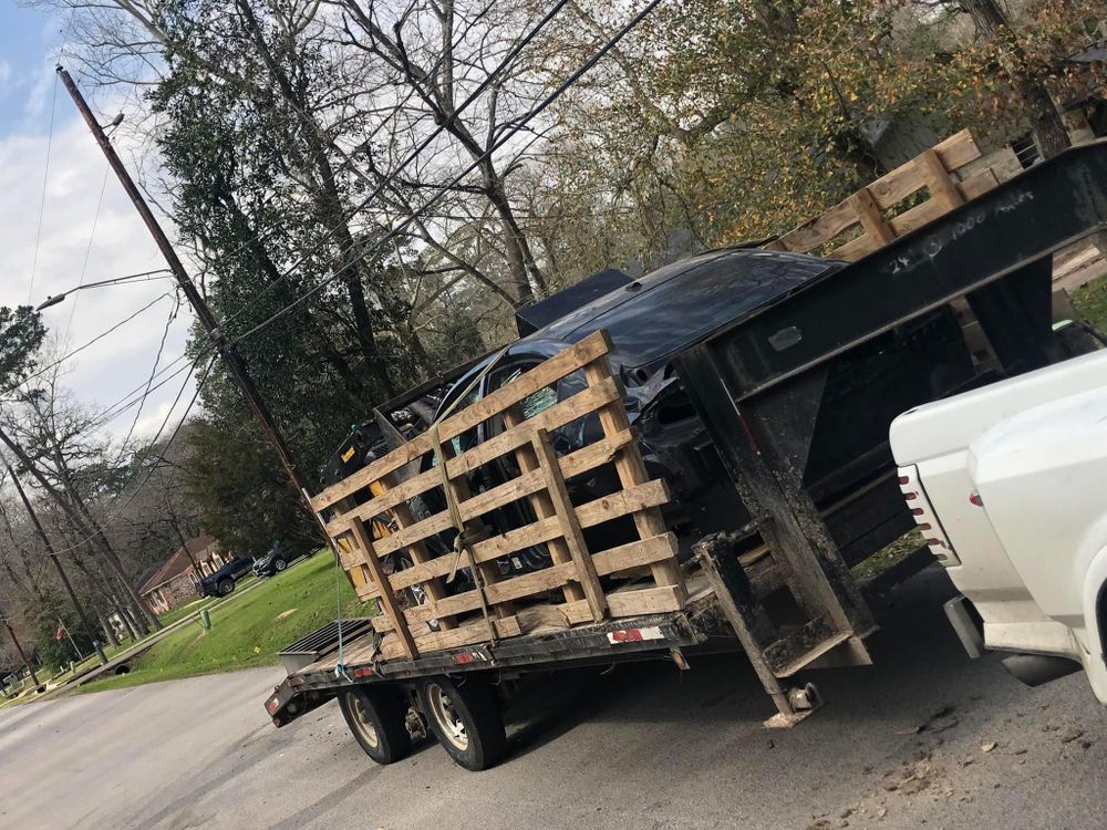 Appliance Removal for Outlaw Landscaping & Transport Company in Houston, TX