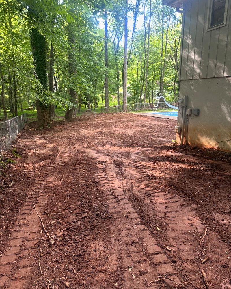 Grading for Dirt Pro Land Solutions in Fayetteville, GA