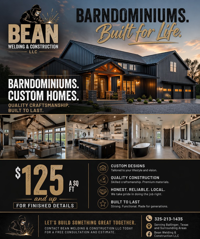 All Photos for Bean Welding & Construction LLC in Ballinger, TX