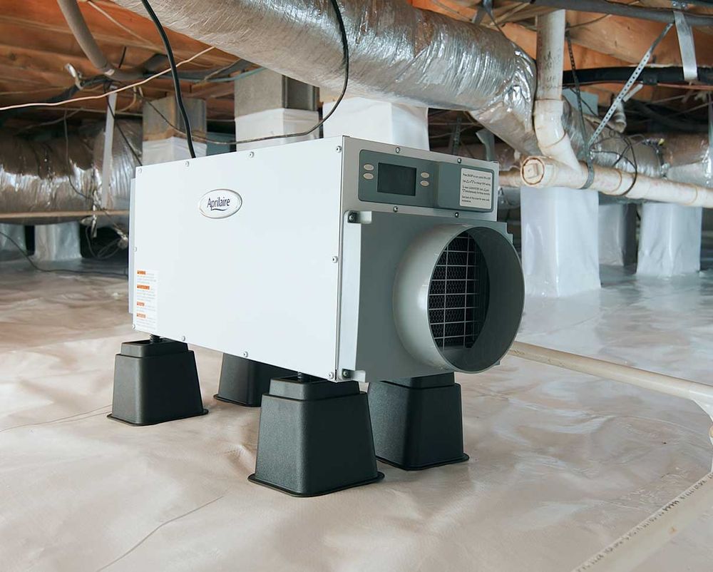 We install and repair crawlspace dehumidifiers to control moisture, prevent mold, protect structural materials, improve air quality, and keep your home healthier, drier, and more energy efficient year-round. for Christy Waterproofing in Kent, OH