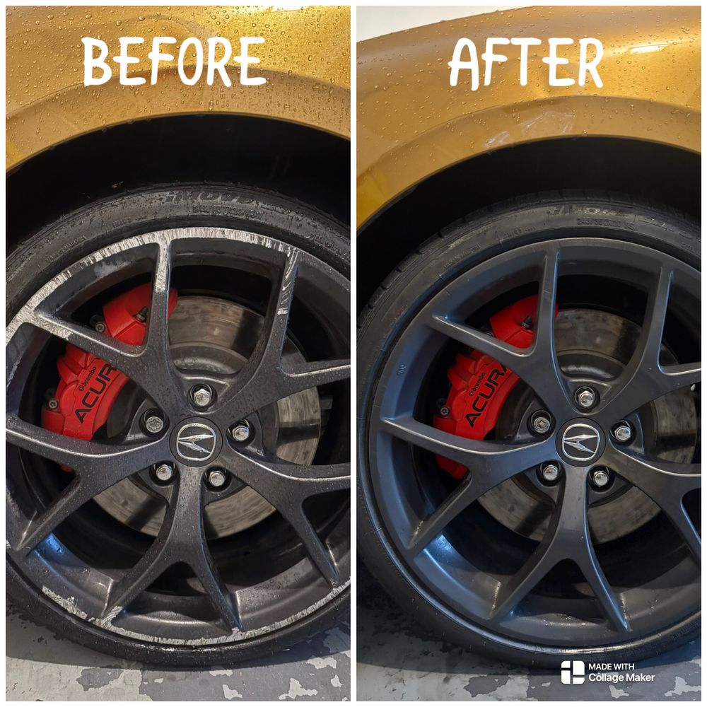 Our Curb Rash Repair service efficiently restores your vehicle's wheels by eliminating scratches and scuffs, enhancing curb appeal, and ensuring your car looks pristine without compromising on quality or durability. for Kodupaints in Riverdale, GA