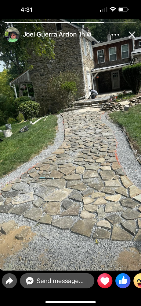 Natural Stone  for Matteo Hardscapes in Towson,  MD