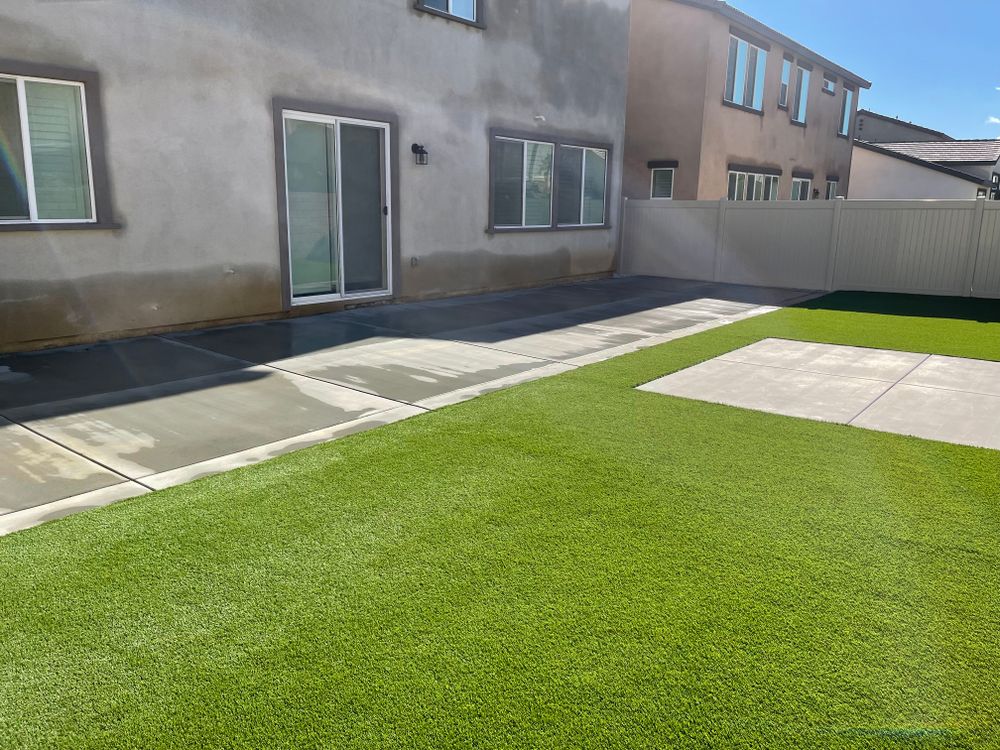 Concrete for Aidan Jade Landscaping in Riverside County, CA