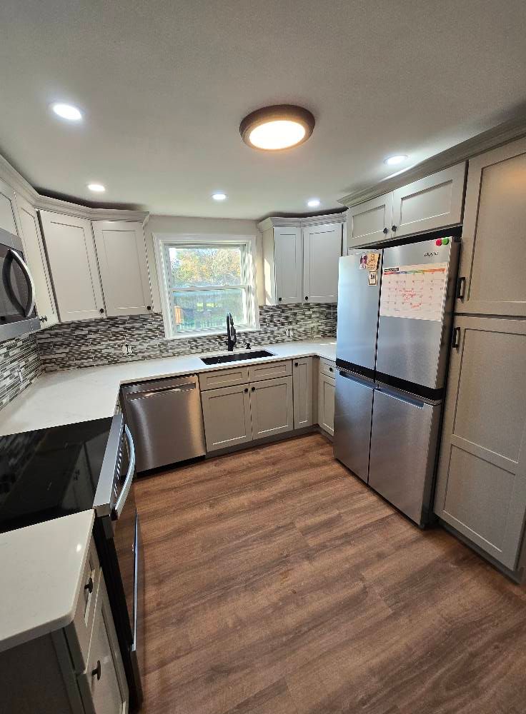 Transform your kitchen with our expert renovation service, enhancing functionality and style. Our team ensures quality craftsmanship, personalized designs, and timely completion to bring your dream kitchen to life. for Antonio's Home Improvement in Utica, NY