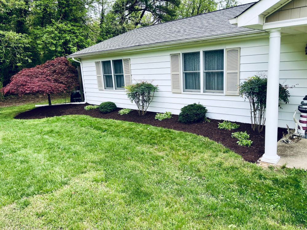 Mulching for Nate's Property Maintenance LLC  in Lusby, MD