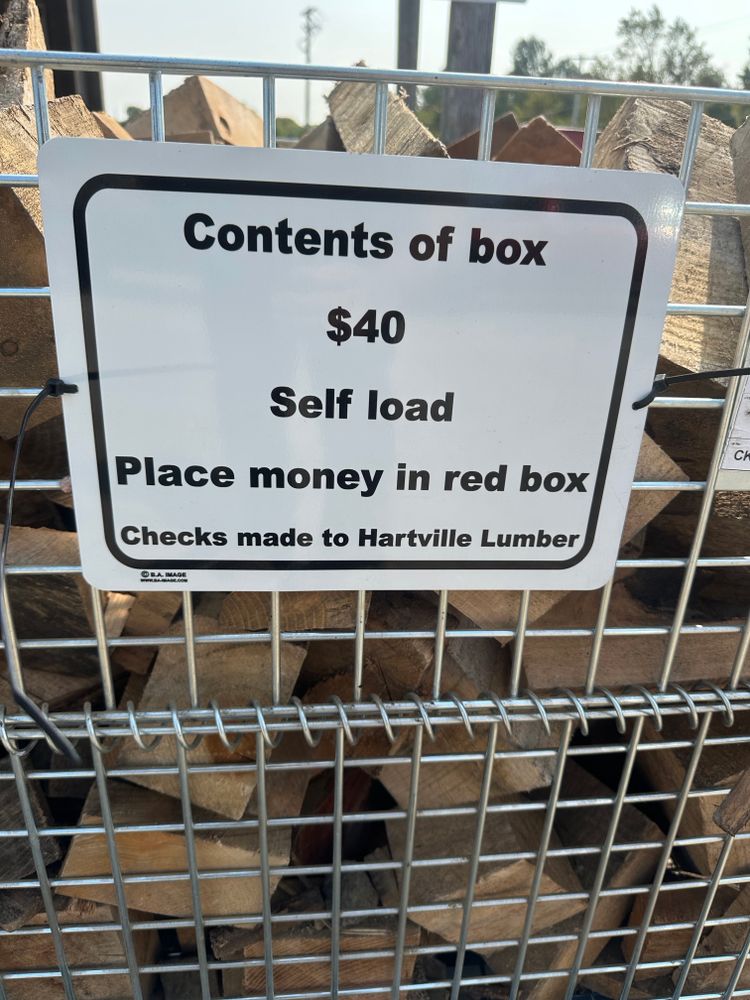 Firewood  for Hartville Lumber & Millwork Company in Hartville, OH