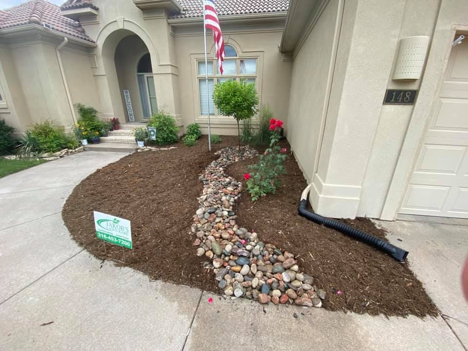 Landscaping for Jakob’s Lawn Kare in Wichita, KS