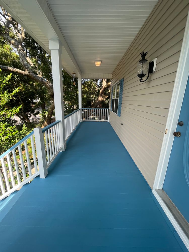 Deck Painting  for Palmetto Quality Painting Services in  Charleston, South Carolina