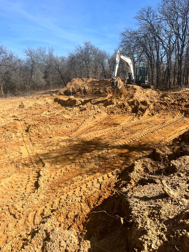 Grading & Excavation for 365 Excavation & Land Solutions in Oklahoma City, OK