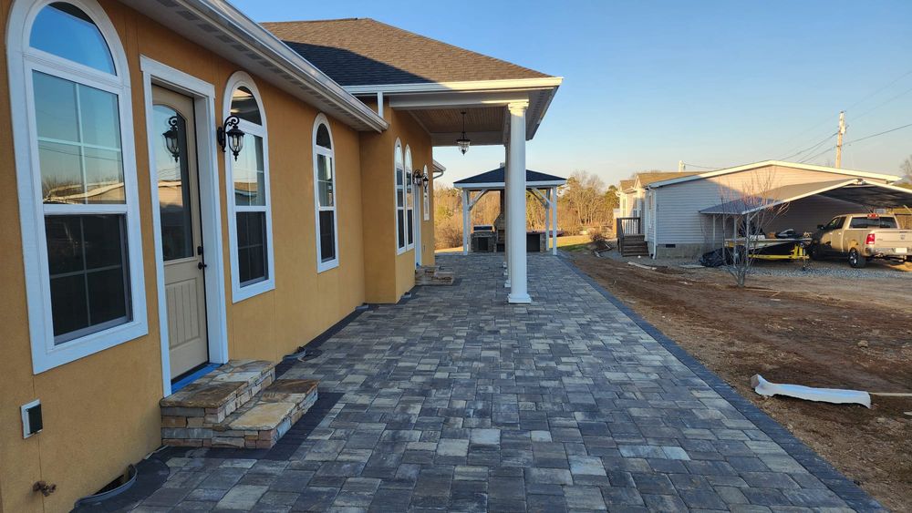 Concrete, Pavers, and Stone work  for JV Painting Services LLC in Hendersonville, NC