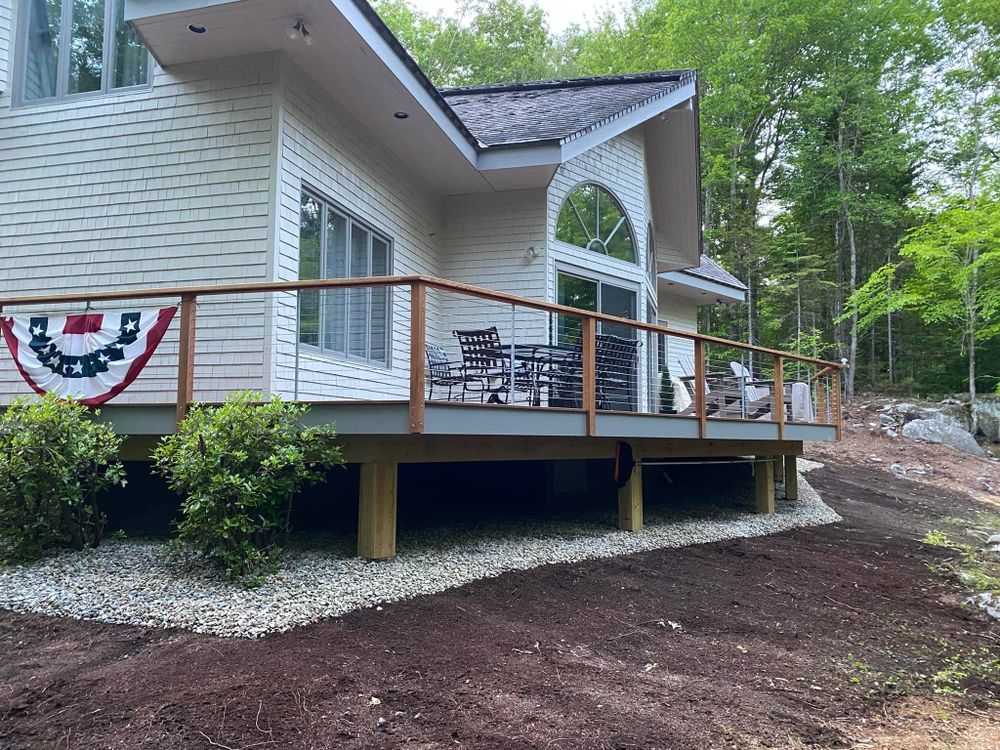 Revamp your outdoor living space with our expert Patio Design & Construction service. Elevate your home's aesthetics and functionality while enjoying high-quality craftsmanship and personalized designs tailored to your preferences. for Willett's Forest and Property Maintenance in 03278, NH