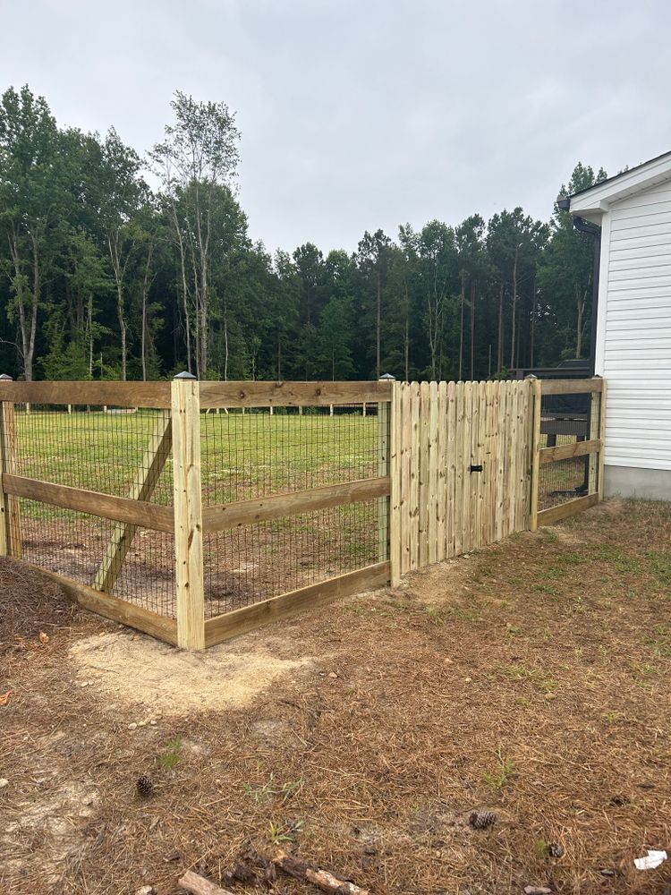 Fences for Jordan Fences LLC in Clayton, North Carolina