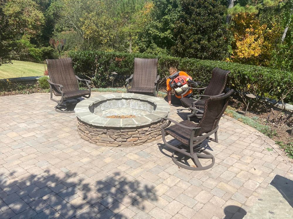 Our Spring Clean Up service includes leaf, debris, and snow removal to keep your yard looking beautiful year-round. Let us handle the dirty work while you enjoy your outdoor space. for Mtn. View Lawn & Landscapes in Chattanooga, TN