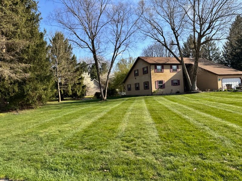 Mowing for Benny's Lawn Care in Elkhart, IN
