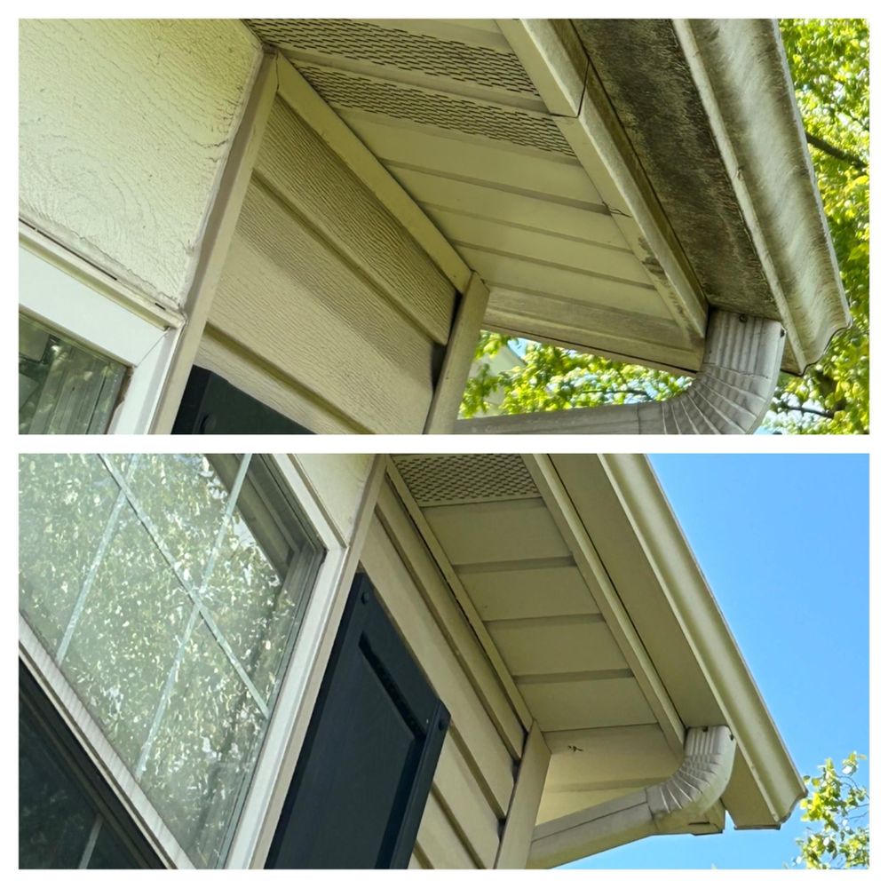 Home Softwash for J&J Power Washing and Gutter Cleaning in Sycamore, IL