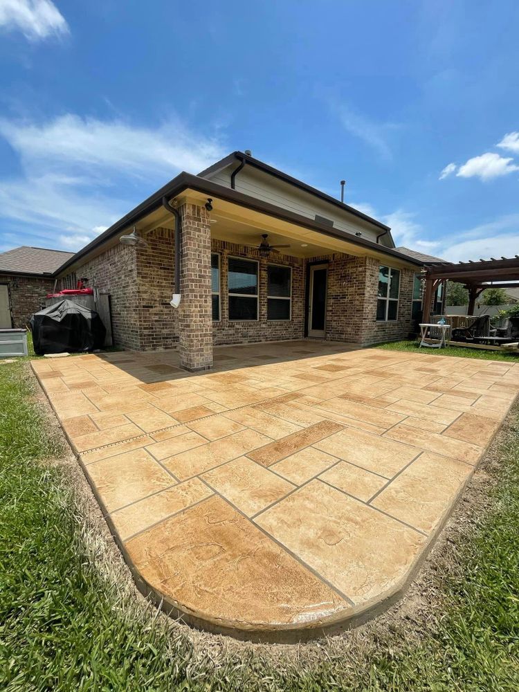Enhance your outdoor spaces with our Cooldeck service, providing durable and stylish concrete solutions that stay cool underfoot even in the hottest weather, ensuring comfort and elegance for your home. for Terracraft Concrete Design in Houston, TX