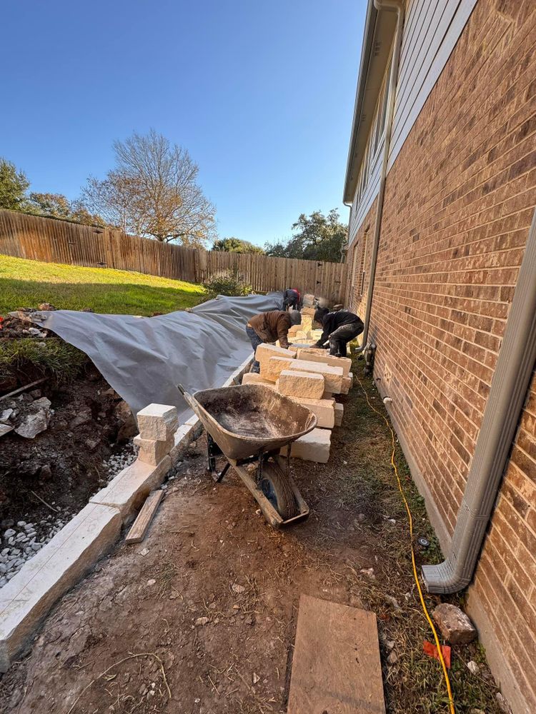 Landscape Design and Installation for Espinoza Landscape in Boerne, TX
