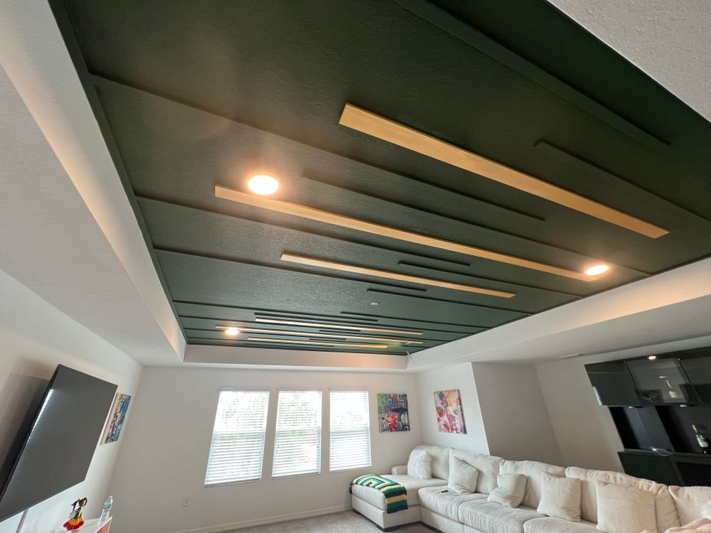 Enhance your home’s interior with our Accent Walls service, expertly designed to add depth and character. Our skilled painters transform any room with stunning accent colors tailored to your style. for Made Painting-Tampa in Tampa, FL