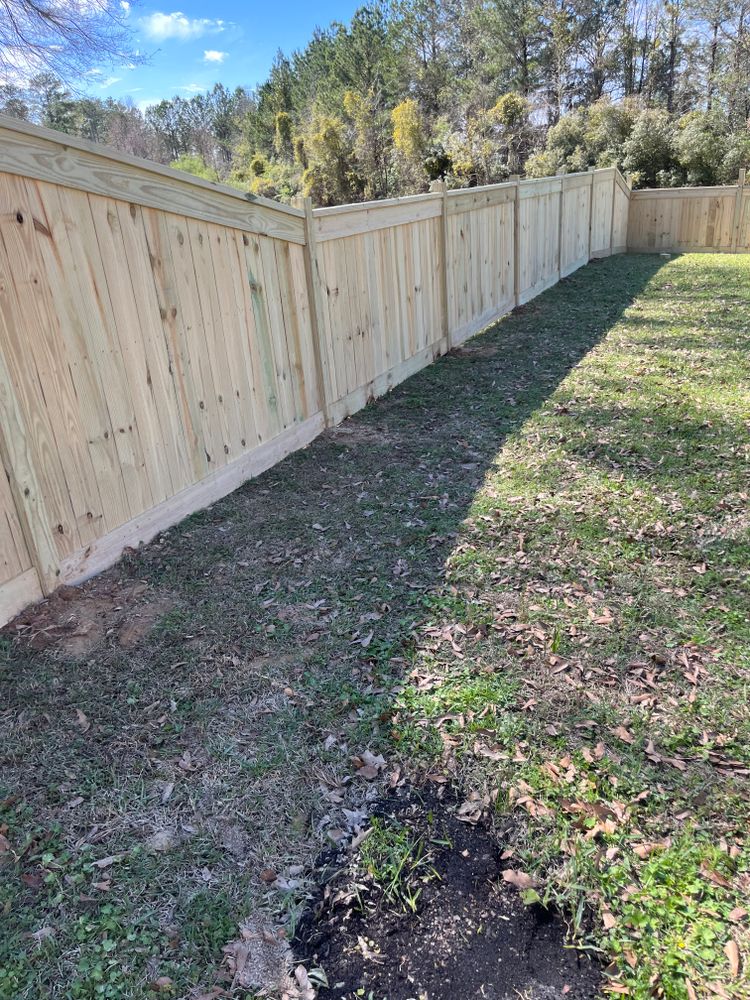 Fencing  for CiCi’s Fence in Pearl, Mississippi