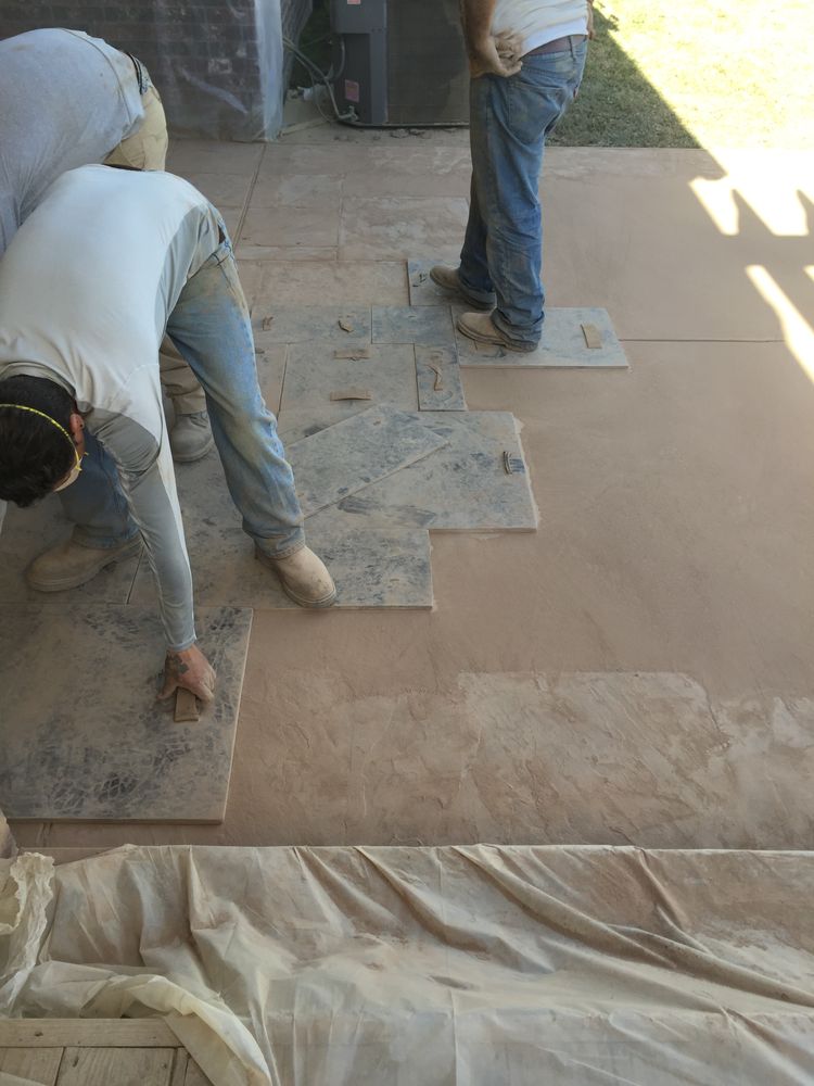 Patios for Texas Curb N Borders in Houston, TX