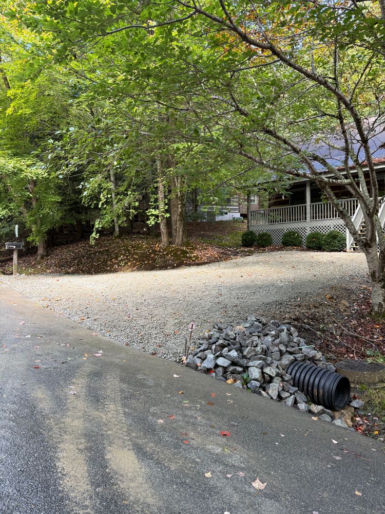 Enhance your property with our expert driveway and road work services. We ensure durability and curb appeal through precision grading and maintenance tailored for your specific needs. Transforming access begins here! for OCD Landworks in Lenoir, NC
