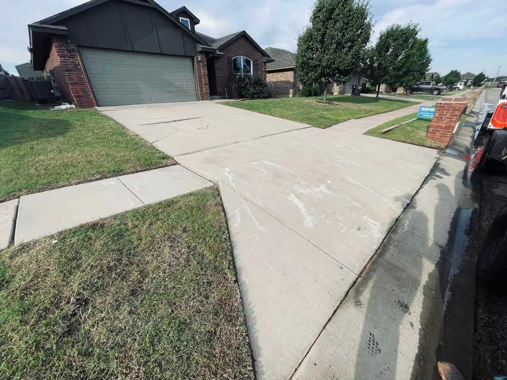 Enhance your home's curb appeal and functionality with our professional Sidewalk Installation service. Our experienced team will expertly install durable and visually appealing sidewalks to improve your property. for Concrete Cervantes in Oklahoma City, OK