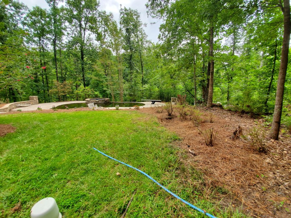 Mulch Installation for Zambrana Landscaping in Cobb County, GA