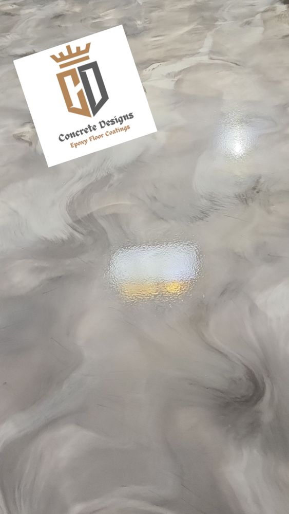 Metallic Epoxy Flooring for Concrete Designs in Thief River Falls, MN